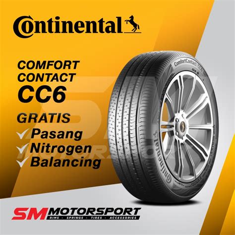 Review dan Test ban Continental Comfort Contact 6 CC6 .